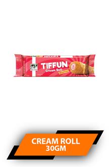Bf Tiffun Cream Roll Mixed Fruit 30gm